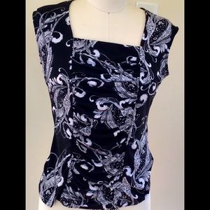 Printed Style & Co. top